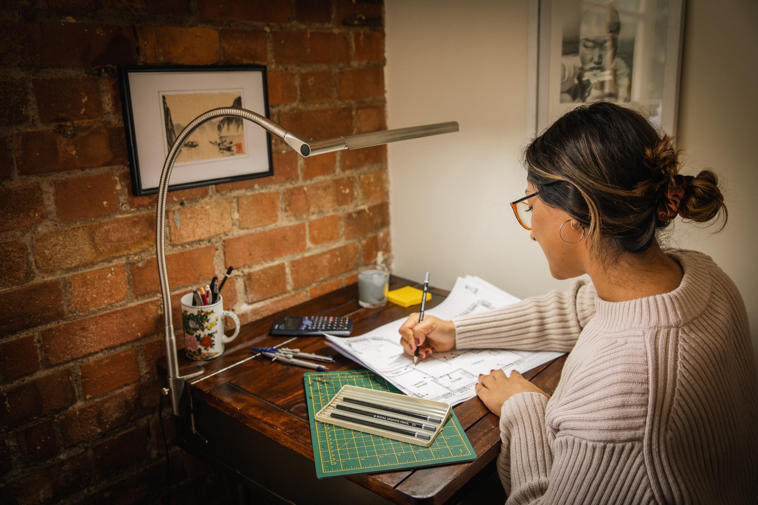 Techne Artist & Drafting Lamp