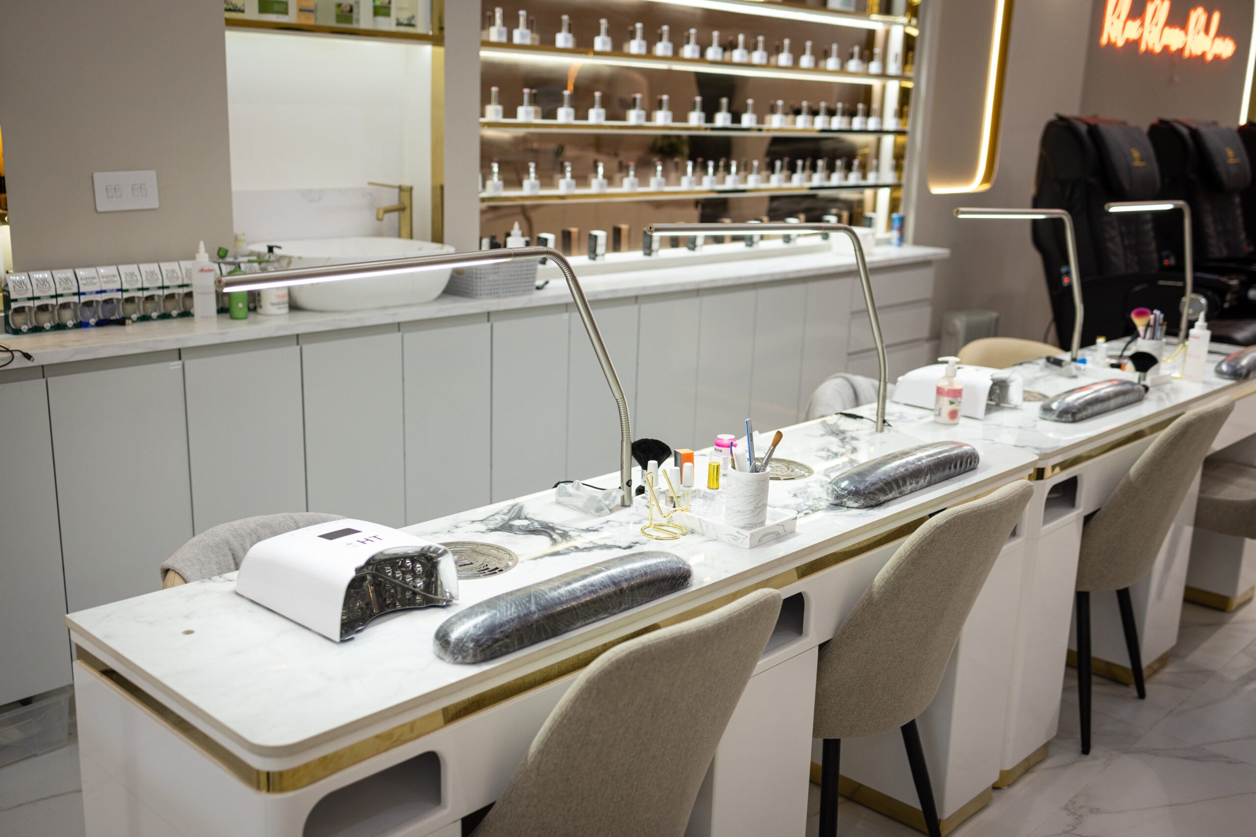 Slimline 4 Led Table Lamp