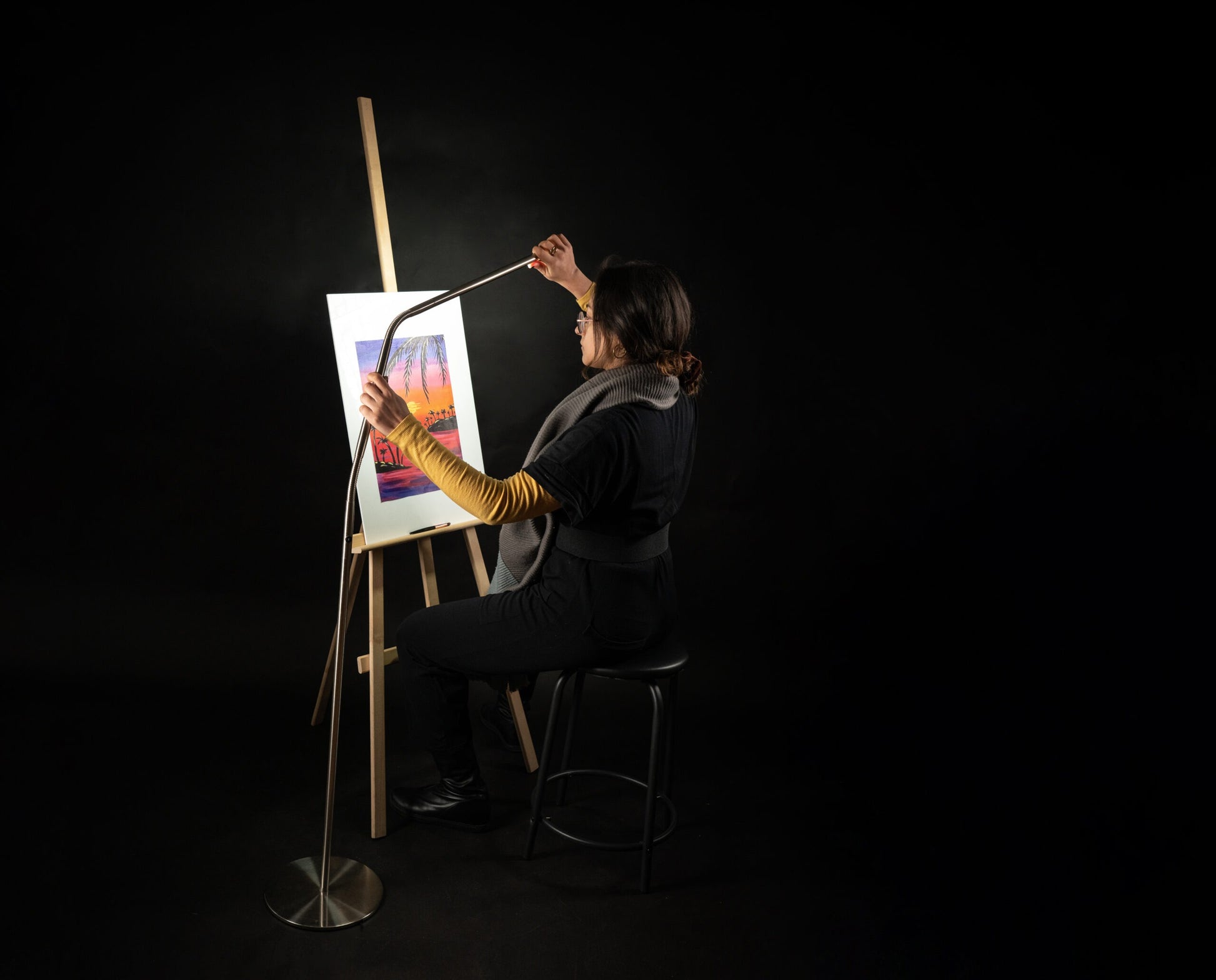 Slimline 3 Led Floor Lamp