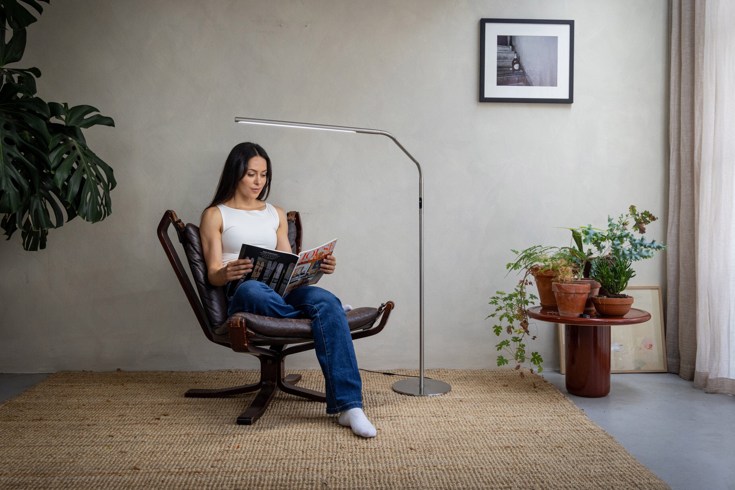 Slimline 4 Led Floor Lamp