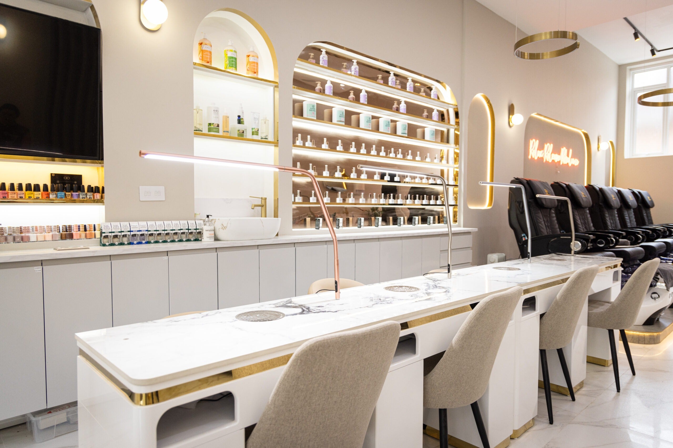 Slimline 4 Led Table Lamp