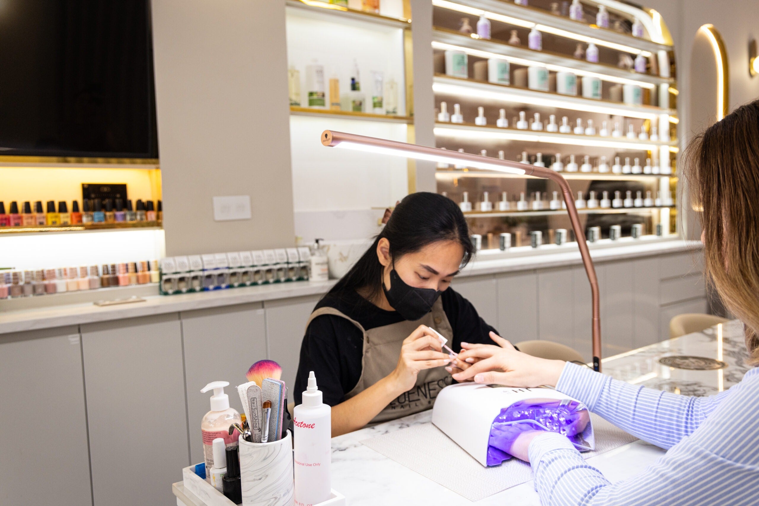 Slimline 4 Led Table Lamp